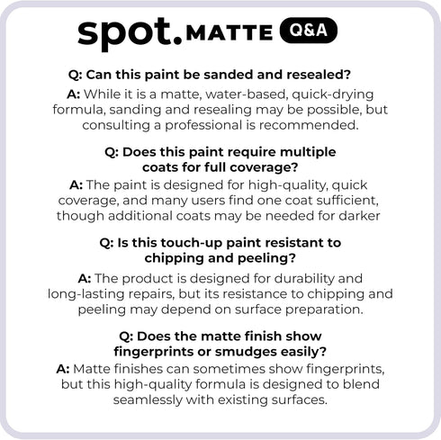 3 Pack spot. Touch-Up Paint | Matte Finish for Cabinets, Walls, Doors & Furniture | Multi-Tone Gray Repair Kit |