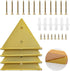 Floating Shelf Bracket 4 Pcs for Small Floating Wood Shelves, 4 x