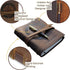 Leather Bound Journal for Men and Women, Handmade Gift Set with Nautical Compass Embossed Journal and Stylish Pen