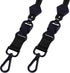 Wisdompro 2 Pack of 23 inch Durable Round Cord Lanyard - Heavy Duty with Safety Breakaway Buckle, Black