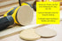 LR6C320 PSA Sanding Discs C Weight Gold Stearated Aluminum Oxide, 6", 320 Grit (100/roll)