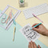 Mr. Pen Retractable Gel Pens, 6 Pack, Black Ink, Pastel Barrels, 0.5mm Fine Point, Aesthetic Pens