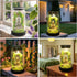 9.8'' 15 Solar Garden Buddha Statue for Home Decor - Zen Solar Lights Sculptures Decor with LED, Sitting Meditating