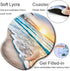 Ergonomic Mouse Pad with Wrist Support Rest, Larger Mousepad Gel Wrist Rest for Computer Desk Home Office