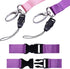 Cruise Lanyard Badge Holder, Wisdompro Vertical 2-Sided ID Tag Holder with Ziplock and Neck Strap, 2 Set