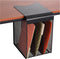 Safco Onyx Hanging Desktop Organizer with 3 Vertical Trays for Under-Desk Storage