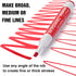 50 Count 10 WOSWEL Dry Erase Markers Bulk, Chisel Tip Whiteboard Markers, Low Odor Thick Dry Erasable Markers, Assorted