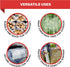 Simply Cool Stretch Wrap Industrial Strength Extra Thick 17.5" 1100 SqFt 80 Gauge (20 Micron) Shrink Wrap Roll for
