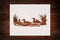 Reusable Ducks & Lake Wilderness Stencil 11" x 8.5" - Custom Outdoor Scene Template