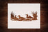 Reusable Ducks & Lake Wilderness Stencil 11" x 8.5" - Custom Outdoor Scene Template