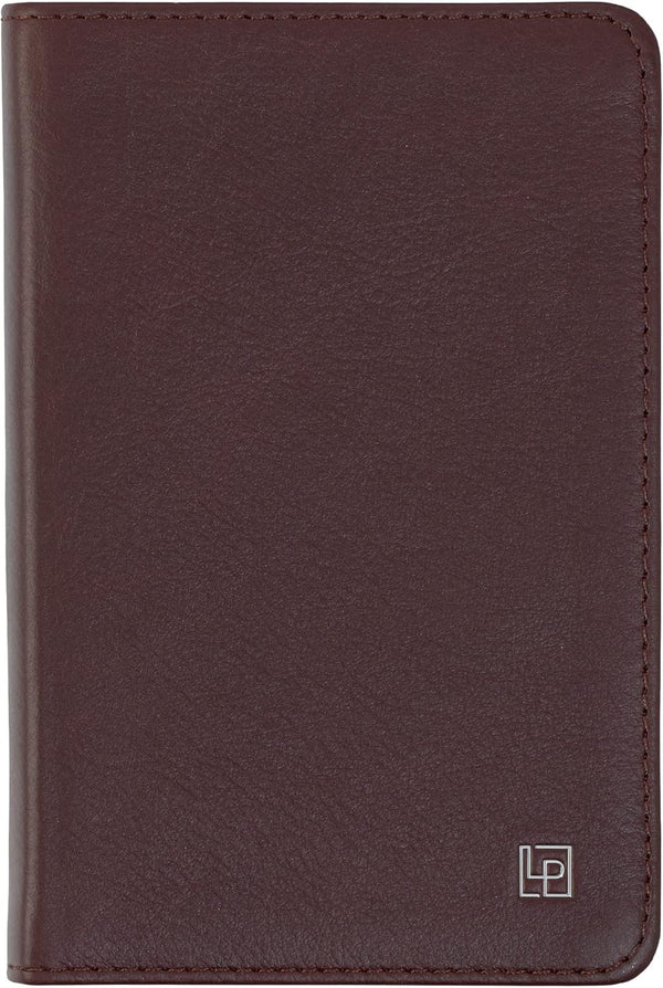 Classic Leather Notebook Journal, Heritage Collection, Softcover, Cacao Brown, Pocket (3.8" x 5.7"), 186 Ruled Pages,