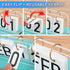 Cosmos Desk Flip Calendar Perpetual Desk Date Calendar Ring Flip Daily Block Calendar for Home Office Teacher Desktop
