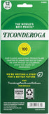 Ticonderoga Noir Wood-Cased Pencils, Pre-Sharpened #2 HB, Holographic, Pack of 6, 72 Count Total