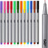 Mr. Pen Fineliner Pens, 12 Pack, Fine Point, Colored Pens