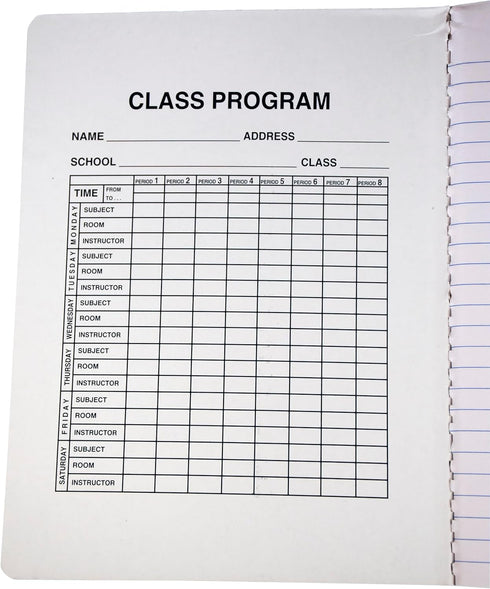 School Smart Hard Cover Ruled Composition Book, 150 Sheets, 9-3/4 x 7-1/2 Inches - 086769 by School Smart