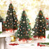 Afniimyapt 10 Set 3D 3D Christmas Tree Pop Up Cards Merry Christmas Paper Popup Greeting Card with Note Card Envelope