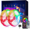 Ledagic Led Lights for Bedroom 250ft (2 Rolls of 125ft) Color Changing RGB