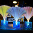 Decorations(9 Inch,Clear) Amylove Mini Fiber Optic Lamp Bulk LED Light Color Changing Table Centerpiece Glow in The