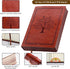 Leather Journal Notebook,300 Pages Hope Tree Softcover Lined Notebook for Women Men,300 Travel,Business,Work,Office,School Note Taking,5.7'' X 8.3''(brown) by Fetinar