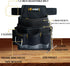 KUNN Electrician Tool Pouch - Durable Small Maintenance Tool Pouch Belt with Clip