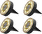 Joomer Solar Ground Lights, 4 Pack 8 LED Solar Lights Outdoor Waterproof