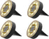 Joomer Solar Ground Lights, 4 Pack 8 LED Solar Lights Outdoor Waterproof