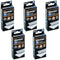 Bostitch Office Premium Standard Staples, 1/4" Length, High-Carbon Steel, 5000 Per Box, 5-Pack
