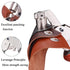 Grommet Tool Kit, 1/4 Inch Eyelet Press Pliers with 500pcs Silver Grommets