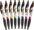 Sugar Skull Smens (2 Pack) - Scented Pens with Black Ink, Medium Point - 8 Count for Fun Writing