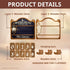 Counter, Personalized Books Read This Year Custom Name Wooden Book Tracker for Readers Book Lovers Home Decor Fans