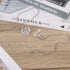 Fukaisu 2pcs Crystal Ceiling Fan Chain Extenders, Decorative Light Pull Strings Extension with Elegant Crystal Pendants