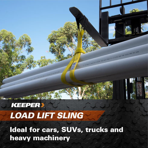 Keeper 02604 6' x 1" Lift Sling, 1 Ply