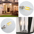 12 Volt LED Candelabra Bulbs E12, 40 Watt Replacement Soft White 3000K, Low Voltage 12V 24V, 3 Pack