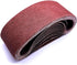 3 x 18 Inch Sanding Belts, 40 Grit Aluminum Oxide Belt Sander Paper for Woodworking, 12 Pack