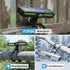 36 3 Solar Outdoor Lights with Motion Sensor, LED Waterproof Solar Powered Clamp Lights for Garden, Patio, Pathway