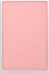 Essential Letter Board, White Frame Pink Face, 18" x 12"W (84254) by MooreCo