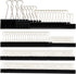 DSTELIN Binder Clips, 150 Count Assorted Sizes (Black), Large, Medium, Small, X Small, Micro