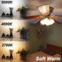 ALIDE E12 A19 A60 Bulbs 100w 2700K White,E12 Bulbs 10W 1200lm Dimmable,3Pcs LED Ceiling Fan Light Equivalent Warm Small