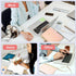 Spiral Notebook with Dividers, 360 Pages, 5 Subject College Ruled Notebook, 7.3"x10.4" for Work and School