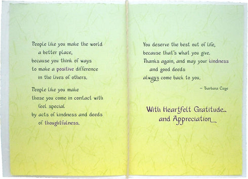 Blue Mountain Arts Thank You CardAppreciation Card, Thanks for All You Do Card, Thinking of You Card (A Simple Thank