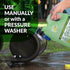 1 Oxy Solve House and Siding Pressure Washer Cleaner - Removes Stains from Mold & Mildew on Vinyl, Aluminum, Wood