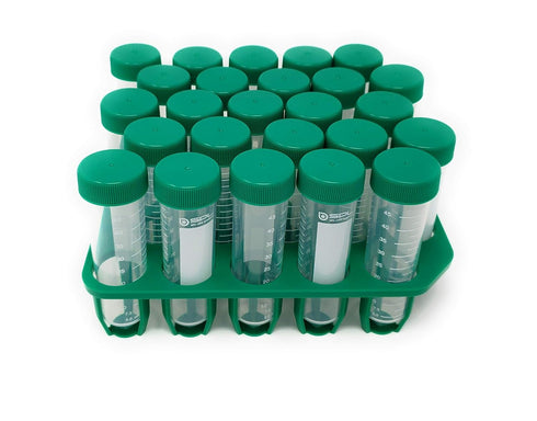 SPL 50ml Conical Centrifuge Tube PP/HDPE with PP Racks, Sterile, Non-pyrogenic, Non-cytotoxic, DNase/RNase-Free, Human
