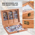 QTYWACYQ 340 Anxiety Bookshelf Mini Books with Minibooks Portable Bookshelf,Stress-Relief Booksshelf Organizer