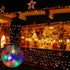 Abeja 25 Pack Multicolor C9 LED Christmas Light Bulbs, C9 LED Replacement Bulbs Fits E17 Intermediate Base, 0.6 Watts