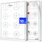 SCRIBBLEDO Fraction Manipulatives, 9”x12” Dry Erase Sheets, Math Manipulatives for 1st and 2nd Grade Students