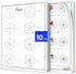 SCRIBBLEDO Fraction Manipulatives, 9”x12” Dry Erase Sheets, Math Manipulatives for 1st and 2nd Grade Students