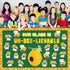 Bee Bulletin Board Decorations Set, gisgfim Summer Spring Sunflowers Borders Cutouts for Classroom Teacher Decor