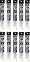 Pentel Refill Ink for EnerGel Liquid Gel Pen, 0.5mm Black Ink, Value Set of 10 Refills