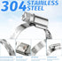 , Adjustable Mini Metal Pipe Hose Clamp