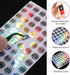 1-300 Number Stickers, 10 Sheets Self Adhesive Label Stickers Waterproof Round Stickers Reflective Laser Number Stickers Consecutively Numbered Labels for Storage/Organizing by Molain